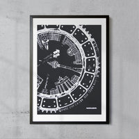 Berlin Manhole Cover Poster A2