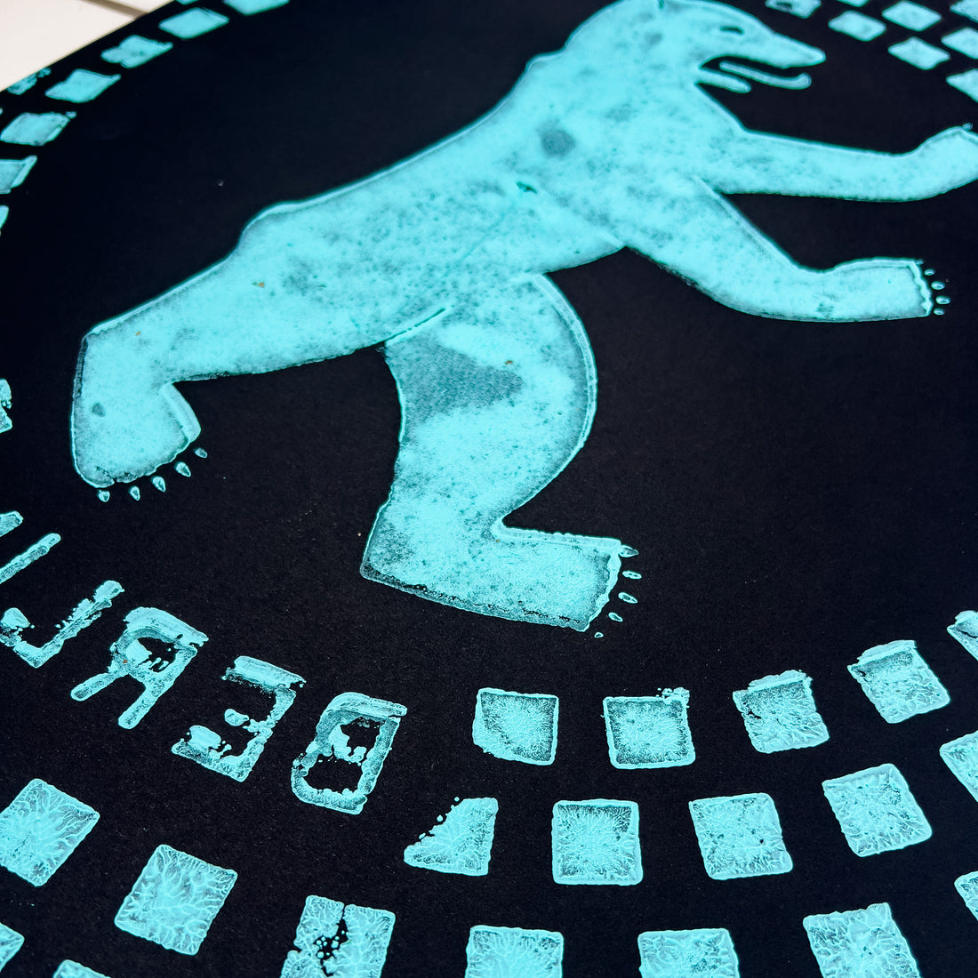 Berliner Bär Poster A2