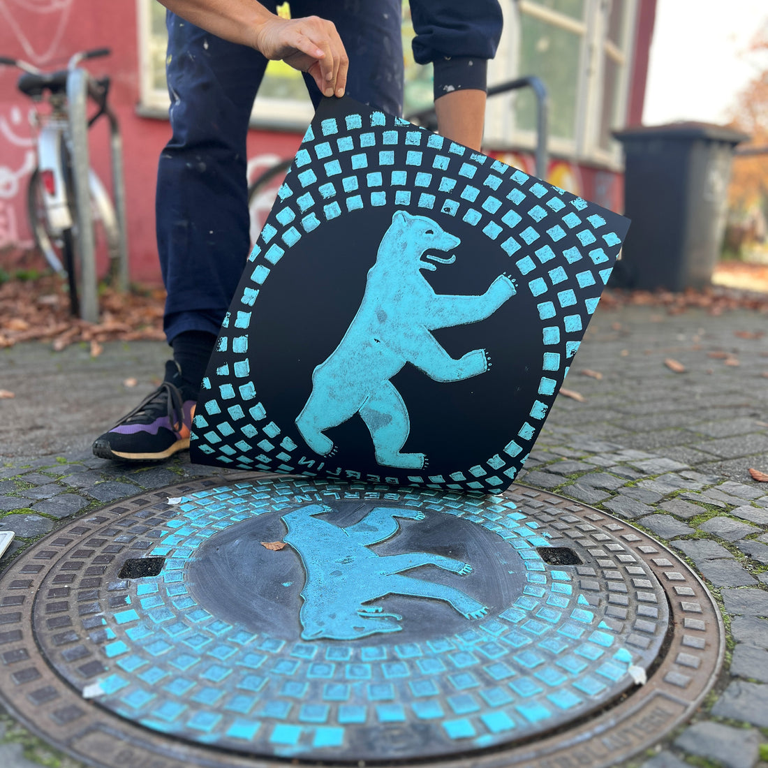 Berliner Bär Poster A2