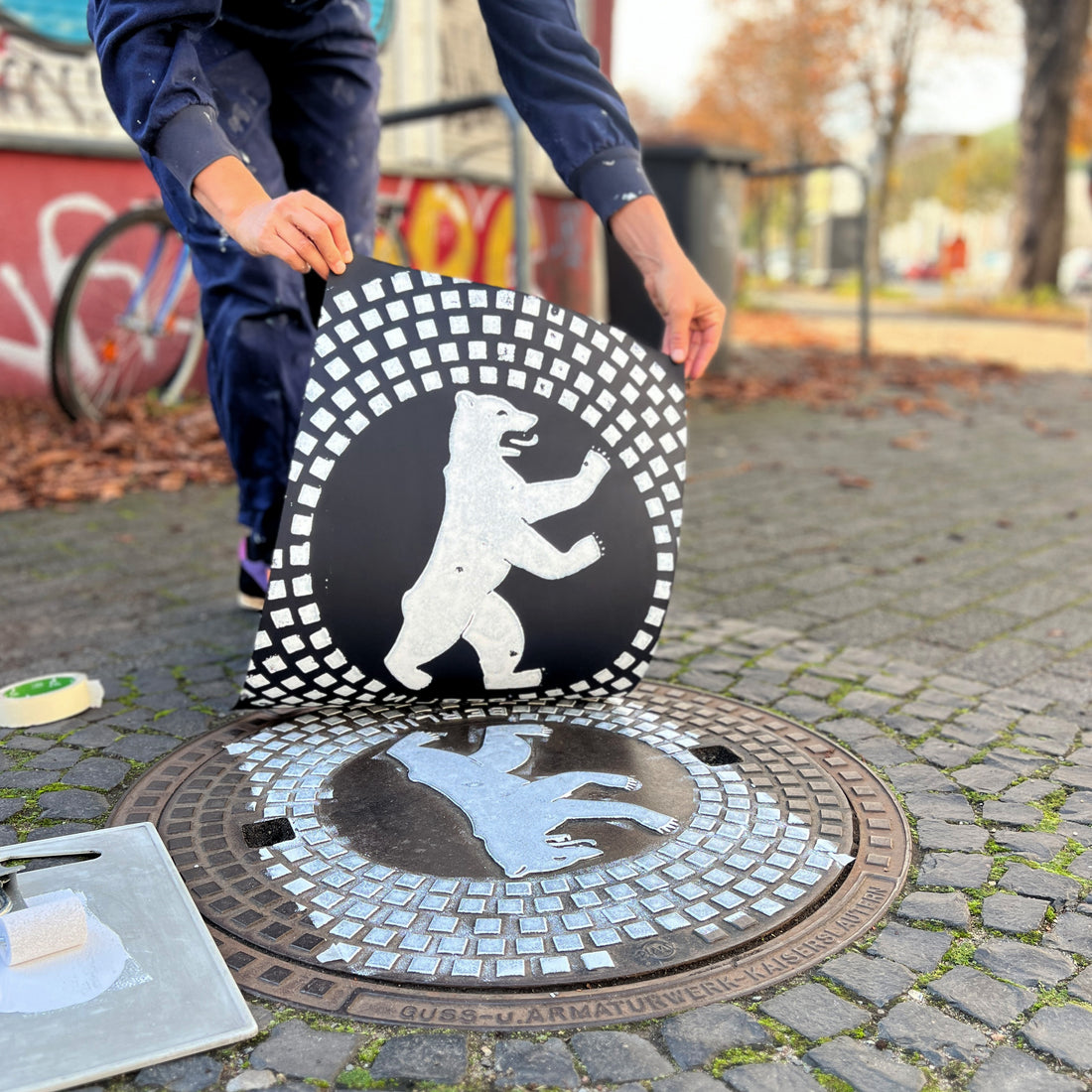 Berliner Bär Poster A2