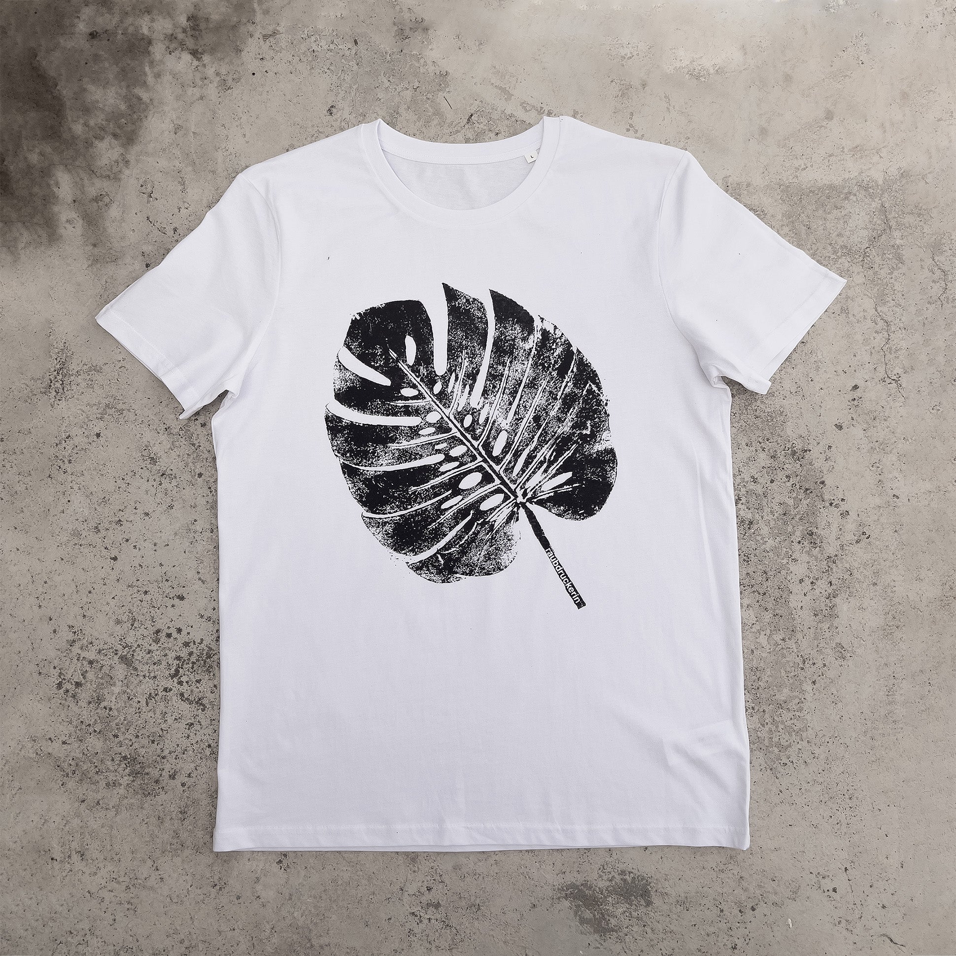 garmi monstera deliciosa print Monstera Deliciosa White