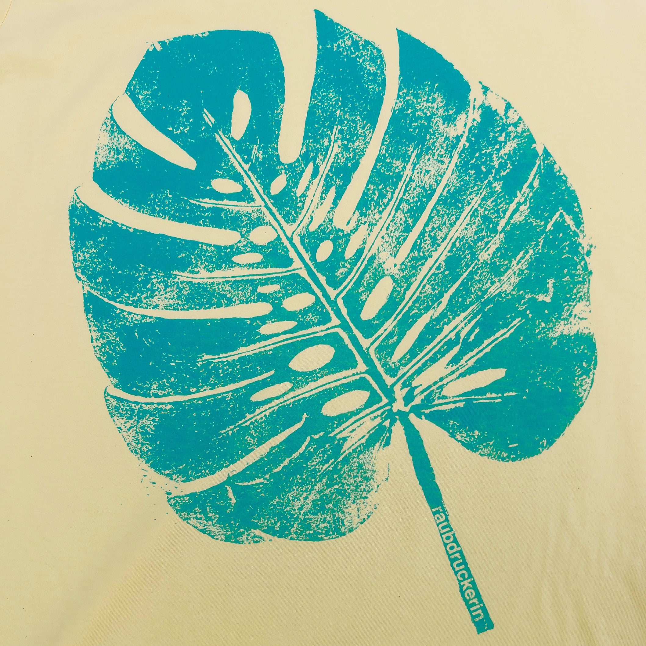 Monstera Deliciosa Light Yellow – Raubdruckerin