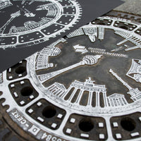 Berlin Manhole Cover Poster