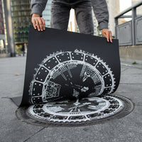 Berlin Manhole Cover Poster